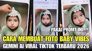 Cara Membuat Foto Baby Vibes di CapCut Viral Tiktok Terbaru 2026