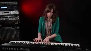 Kurzweil Forte - Hannah Holbrook performs 