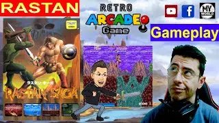 RASTAN Saga (Arcade/ Coin op - Gioco Completo - Longplay) - Taito