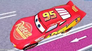 Epic Escape Adventure Lightning McQueen Cars Power Wheels Best Ride Street Vehicles BeamNG.Drive