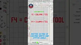 Wilcom Hot Keys: Satin Stitches