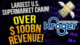 Next Big Stock! Great Company (Kroger) with Great Ratios! See my discounted cash flow model! $KR
