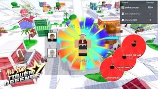 Solo Beating the New Dungeon Event | Capsule Farming | Roblox All Star Tower Defense