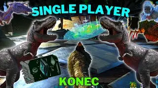 Ark The Island Series l GAMMA OVERSEER FIGHT & TEK CAVE l CZ/SK l