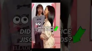 WHY JISOO DOESN&rsquo;T LIKE PHYSICAL TOUCH ? 🤔😆 #jisoo #kimjisoo #blackpink #fyp #shorts #fypシ゚viral
