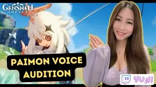 Paimon Voice Actor Audition! |  Yuni Version