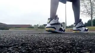 Converse aero jams on feet