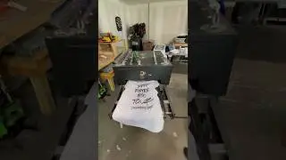 Workhorse Products Freedom Express Screenprinting #zachriddleart #fiftyfiftee50tour #screenprint