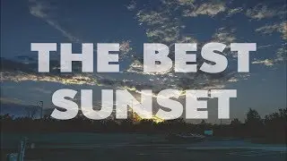 The BEST SUNSET of the year!