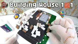 Building House with Mini Bricks - Variant 1 Part 1