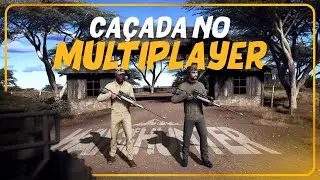 FOMOS ATACADOS NA CA&Ccedil;ADA MULTIPLAYER  DO NOVO MAPA - SAVANA DE TIKAMOON PLAINS EM WAY OF THE HUNTER