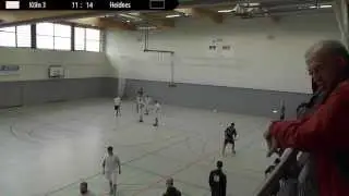 Indoor Deutsche Meisterschaft 1. Liga 2014: Heidees vs K&ouml;ln 3