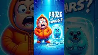 This Animal Can Literally Freeze for Years and Come Back to Life 😳🧊 #Shorts