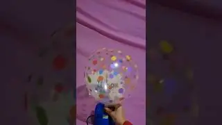 POLKA DOT BALLOON INFLATION AND DEFLATION!!!