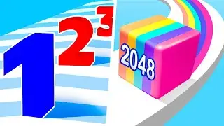 Jelly Run 2048: New Shape vs Crazy Number Run - Max Level Gameplay (Part 3)