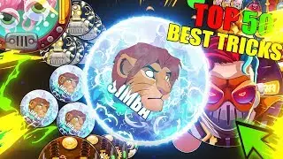 Gota.io TOP 50 BEST MOMENTS !! WITH NEW IMPOSSIBLE TRICK!