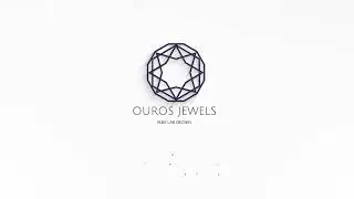 Green Emerald And Triangle Cut Diamond Stud Earring  @ourosjewels