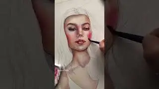 Unlocking Watercolor Textures: Adding Depth to Your Art #shorts #trending #viral #ytshorts #art