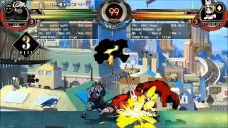 Skullgirls: Filia Wavedash Demonstration