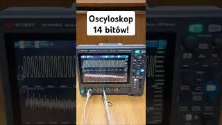 #metrologia recenzja i test #oscyloskop 14bit od Keysight  HD3 #pomiaryelektryczne