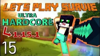 Let's Play Minecraft 1.15.1 UHC - E15 - Farm Semi-AFK Totem