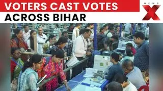 NewsX Exclusive: HL: Bihar Elections Phase 1: Voters Cast Votes Across 121 Constituencies
