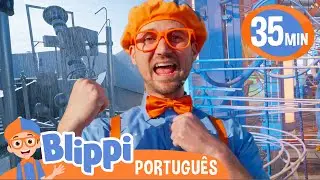 Blippi Visita Museus de Ciência! | Melhores Episódios do Blippi! | Vídeos Educativos para Crianças