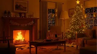 Cozy Holiday Oldies 🎄✨ Fireplace Classics | From Christmas to New Year