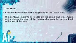 25  Loop Control Statements