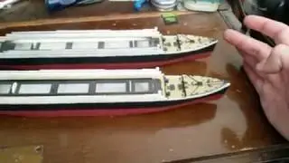 Revell Olympic 1:700 build - now with Titanic Part 2 + more ideas