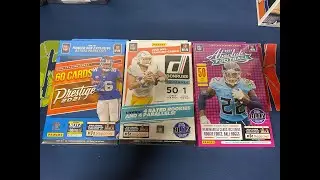2021 NFL Hanger Box Mixer!! Opening A Prestige, Donruss and Absolute Chasing Rookie Cards!!