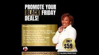 Promote Your Business To Our Audience! #blackfriday #entrepreneurlife #promoteyourbusiness
