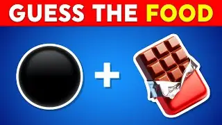 Can You Guess The FOOD By Emoji? 🍔 🤔 Emoji Quiz Challenge