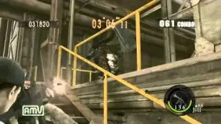 Resident Evil 5 the Mercenaries SOLO missile area Jill BSAA 506k