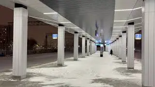 Отправление Иволги 2.0 с новооткрытой станции МЦД-1 Петровско-Разумовская