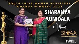Sharanya Konidala: 2x Guinness Classical Dancer Wins SIWAA 2025 Art Award | Bangalore