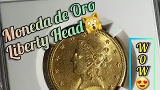 Impresionante Moneda de Oro para coleccionar 😍 Liberty Head $10 de Estados Unidos - Valiosa