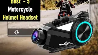 Motorcycle Helmet Headset Faceoff Sena vs Cardo for Bikers