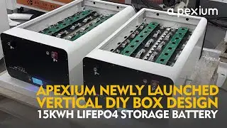 Apexium Vertical DIY BOX 48V 280ah battery pack assembly complete