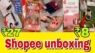 Распаковка Shopee / Распаковка Shopee в Индии / Приложение Shopee / Shopee в / Fancy Lotus /