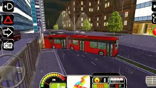 Bus simulator original, trip to new york city, (android gameplay).