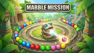 Marble Mission (-by mobirix) - free offline zuma-like game for Android and iOS - gameplay.
