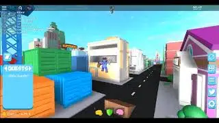 All Training Areas In Super Hero City Part 1  (Roblox)