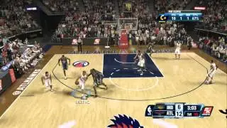 NBA 2K14 MY CAREER LILSPAZ HAS 31 POINT GAME