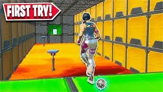 I FLAWLESS'D a super HARD level in this Deathrun... (Fortnite Creative)
