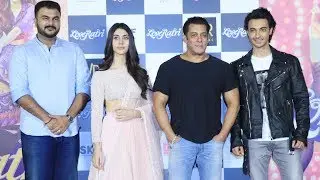 Salman Khan, Aayush Sharma, Warina Hussain launch the trailer of 'Loveratri'