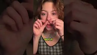 Впервые вынула кольцо из носа&hellip; и мне даже понравилось 😳✨