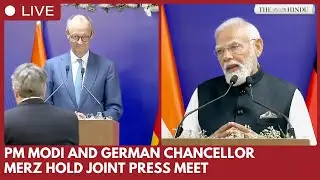 PM Modi and German Chancellor Merz hold joint press meet in Ahmedabad during official visit
