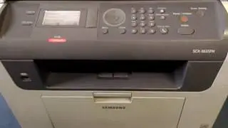 Impressora Multifuncional Samsung SCX-5635 funcionando