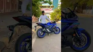 Yamaha R3 Exhaust Sound 🔥 | BikeWale #shorts #yamahar3